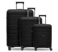 Redolz Essentials 11 3-SET 4 ruote Set di valigie 3 pezzi black (TAS024621)