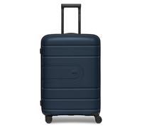 REDOLZ Essentials 11 + BC, Blu notte, Koffer M+ (66 cm) erweiterbar, Trolley rigido con ruote girevoli