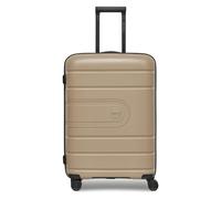 REDOLZ Essentials 11 + BC, beige., Koffer M+ (66 cm) erweiterbar, Trolley rigido con ruote girevoli