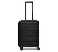 REDOLZ Essentials 11 + BC, Nero , Koffer S+ (55 cm) erweiterbar, Trolley rigido con ruote girevoli