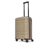 REDOLZ Essentials 11 + BC, beige., Koffer S+ (55 cm) erweiterbar, Trolley rigido con ruote girevoli
