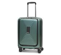 Redolz Essentials 14 4 ruote Carrello della cabina S 55 cm Scomparto per laptop con piega di espansione verde