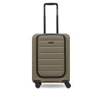 Redolz Essentials 17 Trolley cabina a 4 ruote da 55 cm con scomparto morbido per laptop marrone