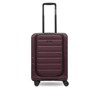 Redolz Essentials 17 Trolley cabina a 4 ruote da 55 cm con scomparto morbido per laptop rosso