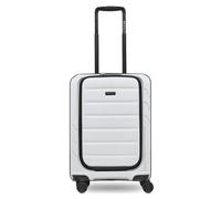 Redolz Essentials 17 Trolley da cabina a 4 ruote 55 cm con tasca morbida per laptop bianco