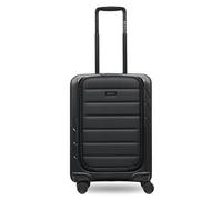 Redolz Essentials 17 Trolley da cabina a 4 ruote 55 cm con tasca morbida per laptop nero