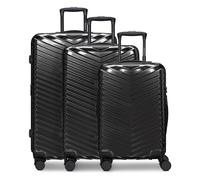 Redolz Essentials 18 2.0 4 ruote Set di valigie 3 pezzi espandibile nero