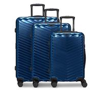 Redolz Essentials 18 4 ruote Set di valigie 3 pezzi espandibile blu