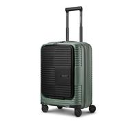 REDOLZ Piccolo bagaglio a mano con scomparto per computer portatile | 40 x 23 x 55 cm e tasca anteriore, ultraleggero, solo 3,1 kg, per uomo e donna, 4 ruote doppie e lucchetto TSA (Essentials 17