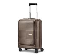 REDOLZ Piccolo bagaglio a mano con scomparto per computer portatile | 40 x 23 x 55 cm e tasca anteriore, ultraleggero, solo 3,1 kg, per uomo e donna, 4 ruote doppie e lucchetto TSA (Essentials 17