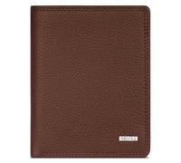 Redolz Portafoglio Leather Essentials HF RFID in pelle 9,5 cm pieghevole marrone