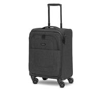 REDOLZ trolley cabina morbido 55 cm | bagaglio a mano leggero con 4 doppie ruote e lucchetto a combinazione | 55 × 37 × 23 cm 2,26 kg per donna e uomo - Essentials 12