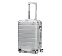 Redolz Pro Aluminium 4 ruote Trolley cabina S 55 cm color argento