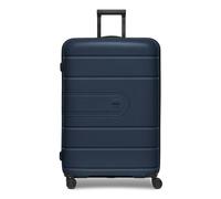 REDOLZ Essentials 11 + BC, Blu notte, Koffer L+ (76 cm) erweiterbar, Trolley rigido con ruote girevoli