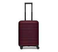 REDOLZ Essentials 11 + BC, bordeaux, Koffer S+ (55 cm) erweiterbar, Trolley rigido con ruote girevoli