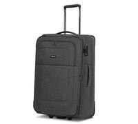 REDOLZ trolley medio check-in espandibile M | valigia morbida con 2 ruote e serratura TSA | 67 × 42 × 25 cm leggera 2,9 kg per donna e uomo - Essentials 12