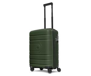REDOLZ valigia cabina 55 cm rigida espandibile TSA 4 ruote bagaglio a mano Essentials 11+