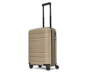 REDOLZ valigia cabina 55 cm rigida espandibile TSA 4 ruote bagaglio a mano Essentials 11+