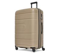REDOLZ Essentials 11 + BC, beige., Koffer L+ (76 cm) erweiterbar, Trolley rigido con ruote girevoli