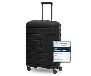 REDOLZ valigia media 66 cm rigida TSA 4 ruote bagaglio da stiva leggera Essentials 11