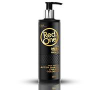 RedOne After Shave Cream Cologne Gold - Dopobarba Uomo 3 in 1 (Alcol + Crema + Cologne) | Balsamo Dopobarba Uomo Lenitivo, Aftershave 400 ml a Rapido Assorbimento | Dopo Barba - Profumo Elegante