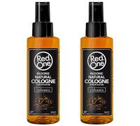 Redone Aftershave Natural Barber Spray Cologne - Vulcanico 2 x 150 ml | Profumo di lunga durata | Prodotto di cura Premium | 2 pezzi