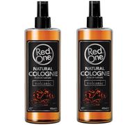 Redone Aftershave Natural Barber Spray Cologne - Vulcanico 2 x 400 ml | Profumo di lunga durata | Prodotto di cura Premium | 2 pezzi