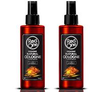 Redone Aftershave Natural Spray Barber Cologne Amber 2 x 150 ml | Profumo di lunga durata | Prodotto di cura premium per uomini | 2 pezzi
