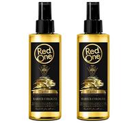 Redone Aftershave Natural Spray Barber Cologne Gold 2 x 150 ml | Profumo di lunga durata | Prodotto di cura premium per uomini | 2 pezzi