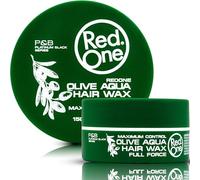 RedOne Aqua Hair Wax Red Full Force - Cera Capelli Uomo e Donna Tenuta Forte Edge Control | Hair Wax Professionale Water-Based, 150 ml (Oliva, 150ml)