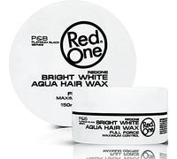 RedOne Aqua Hair Wax White Full Force - Cera Capelli Uomo e Donna Tenuta Forte Edge Control | Hair Wax Professionale Water-Based, 150 ml
