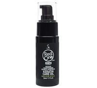 RedOne Beard & Mustache Keratin Care Oil - Olio Barba Uomo 50 ml a rapido assorbimento, anti-crespo e ammorbidente | Olio da barba per disciplinare e idratare | Beard oil