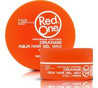 RedOne Cera acquatica per capelli arancione, 150 ml, ultra tenuta, cera per capelli per uomini e donne, fragranza arancione, massimo controllo