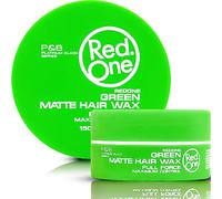 RedOne Aqua Hair Gel Wax Green - Gel Capelli Effetto Bagnato e Lucido, Cera Capelli Uomo e Donna Water-Based 150 ml | Tenuta Forte con Risciacquo Facile | Styling Ordinato per Capelli Ricci e Lisci