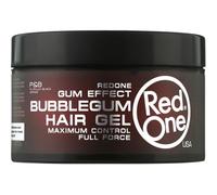 RedOne Hair Gel Bubblegum (Gum Effect) - Gel Capelli Effetto Bagnato a Lunga Durata, 400 ml | Gel Capelli Uomo e Donna per Ricci e Lisci, Definizione e Controllo | Rimozione Facile Pettinando