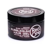RedOne Hair Gel Bubblegum (Gum Effect) - Gel Capelli Effetto Bagnato a Lunga Durata, 400 ml | Gel Capelli Uomo e Donna per Ricci e Lisci, Definizione e Controllo | Rimozione Facile Pettinando