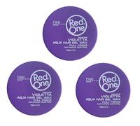 RedOne Hair Wax 3 Pezzi 150 ml, Forte Fissaggio Maximum Control