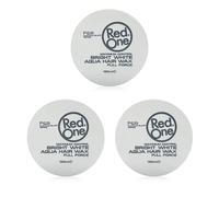 6x RedOne Bright Bianco Aqua Capelli Cera Tutta Sua Forza, 150ml
