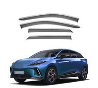 REDOVO 4 Pezzi Deflettori Aria Antiturbo per MG MG4 MK1-EH32 2022-2023 Antivento Parapioggia Paravento Auto Laterale Finestrino Accessories