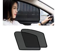 REDOVO Tendine Parasole Auto, per Nissan Qashqai 5 Seats before2015 su Misura Contro Protezione Raggi UV Intimità Pieghevole Portabile Decorare,2 Front Window