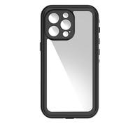 Redpepper, Cover completa per iPhone 13 Pro Max waterproof IP68, Trasparente