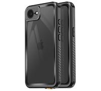 Redpepper Custodia Integrale iPhone 16e Impermeabile IP68 Antishock, Nero