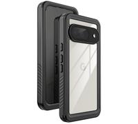 Redpepper, Custodia Integrale per Google Pixel 9 Impermeabile IP68, Trasparente