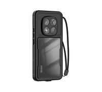 REDPEPPER Protettiva REDPN14P Cover per Xiaomi Redmi Note 14 Pro 5G, Nero