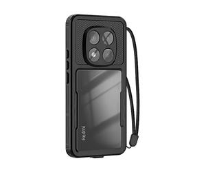 REDPEPPER Protettiva REDPN14P Cover per Xiaomi Redmi Note 14 Pro 5G, Nero