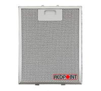 REDPOINT® FILTRO ALLUMINIO per CAPPE ELICA,TURBOAIR,WHIRLPOOL mm.219 x 269 x 9