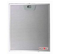 REDPOINT® FILTRO ALLUMINIO per CAPPE mm. 253 x 300 x 8 - Adattabile : FABER/FRANKE etc. ATTENZIONE!!!!! Con agganci inferiori