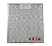 REDPOINT® FILTRO ALLUMINIO per CAPPE mm. 267 x 305 x 9 - Adattabilità : "ELICA"