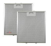 REDPOINT® KIT 2 pcs.FILTRI ALLUMINIO per CAPPE mm. 267 x 305 x 9 - Adattabilità :"ELICA"