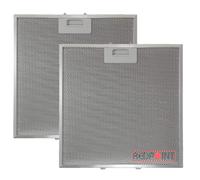 REDPOINT® KIT 2 pcs FILTRO ALLUMINIO per CAPPE ELICA mm 320 x 320 x 9